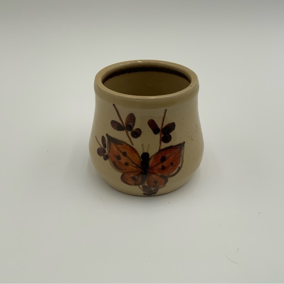 Vtg Pypers Wynd Studio Pottery Honey Jar Made For George Hood Ormiston Scotland - Picture 2 of 5